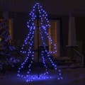 Pikkukuva 4 / 9: vidaXL Kartiojoulukuusi 200 LED-valoa sisä-/ulkokäyttöön 98x150 cm