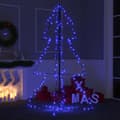 Pikkukuva 2 / 9: vidaXL Kartiojoulukuusi 200 LED-valoa sisä-/ulkokäyttöön 98x150 cm