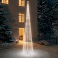 Pikkukuva 1 / 8: vidaXL Kartiojoulukuusi 752 lämpimän valkoista LED-valoa 160x500 cm