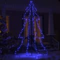 Pikkukuva 4 / 9: vidaXL Kartiojoulukuusi 240 LED-valoa sisä-/ulkokäyttöön 118x180 cm