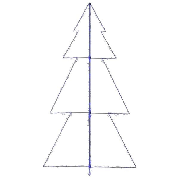 vidaXL Juletrekjegle 300 LED innendørs og utendørs 120x220 cm
