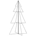 Miniatyrbillede 5 af 8: vidaXL lysende juletræ 120x220 cm 300 LED'er indendørs/udendørs