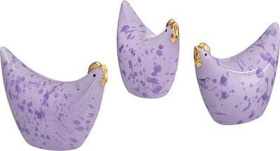 Stänk mini hönor Viol 3 pack Cult Design