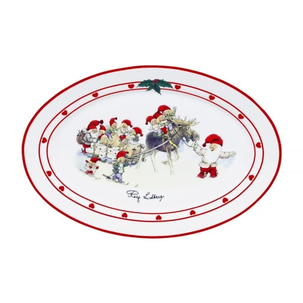 Christmas tableware Platter small Ø30cm - Rolf Lidberg