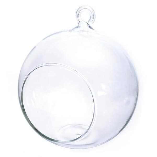 Öppen glasboll 8 cm