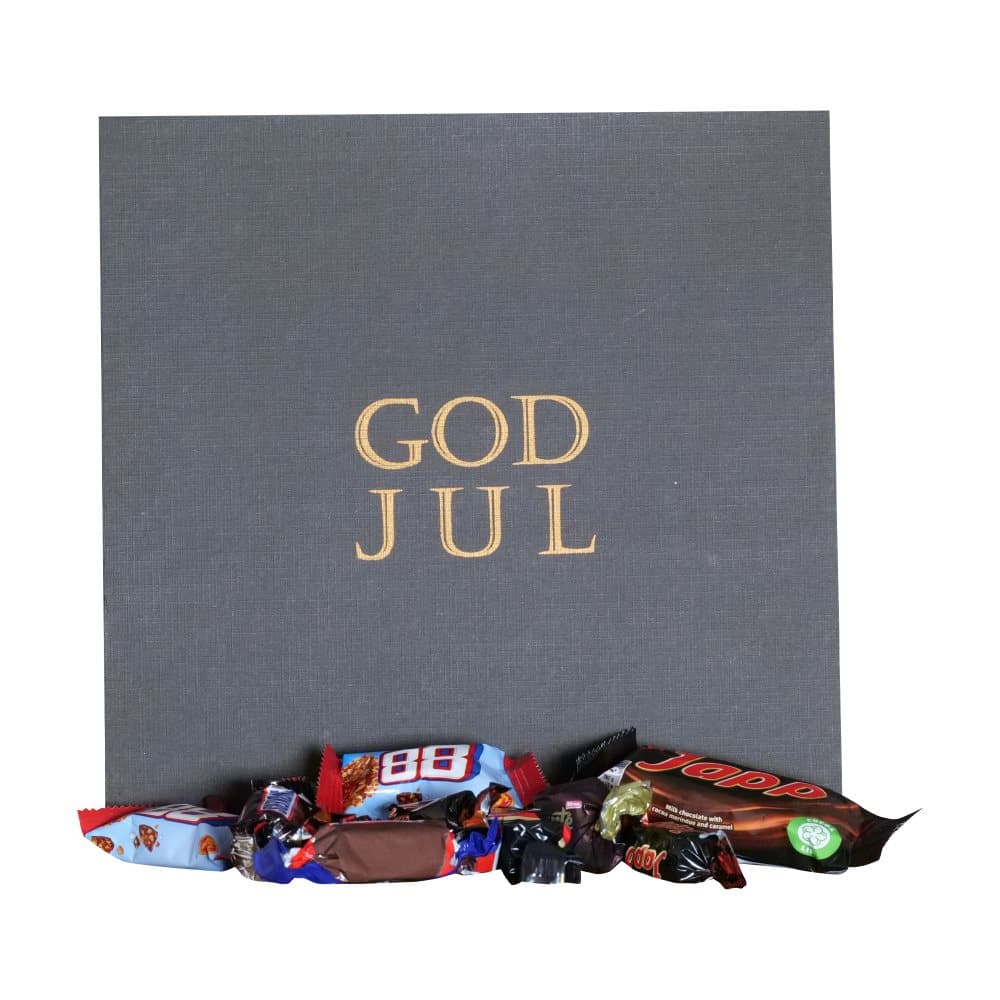 Liten godislåda god jul