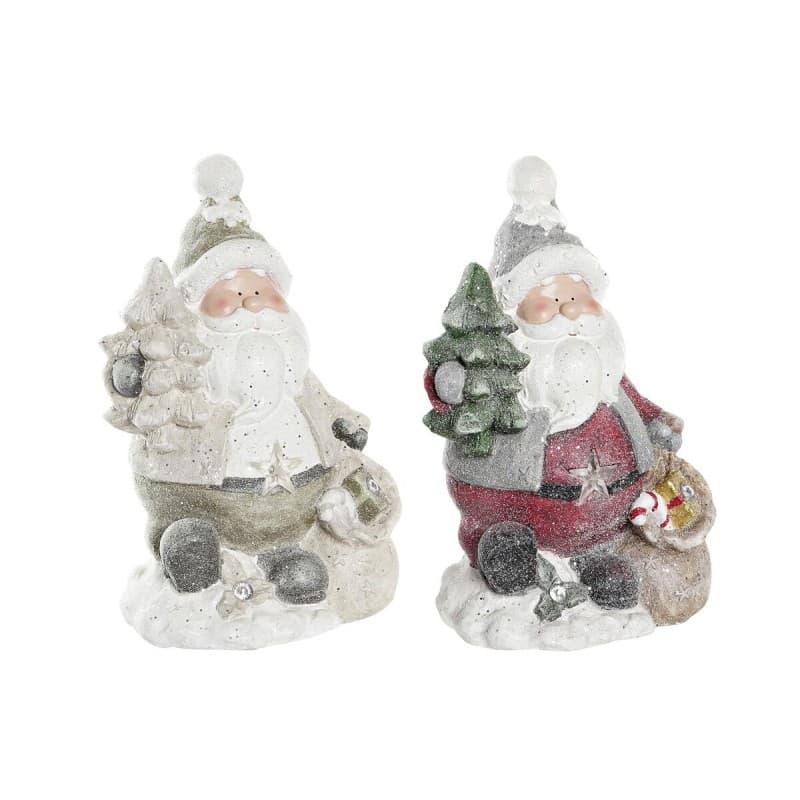 Julgranskula DKD Home Decor Tomte Magnesium (27 x 20 x 43 cm) (2 antal)