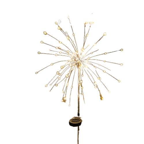 Christmas Dandelion - Solar - Sparkler LED Garden Light - 150 LED - Varmvit