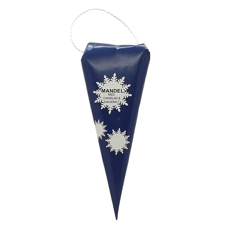 Hängande julstrut med choklad