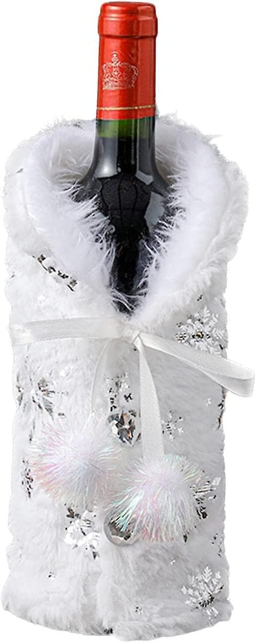 Plysch vinflaskskydd