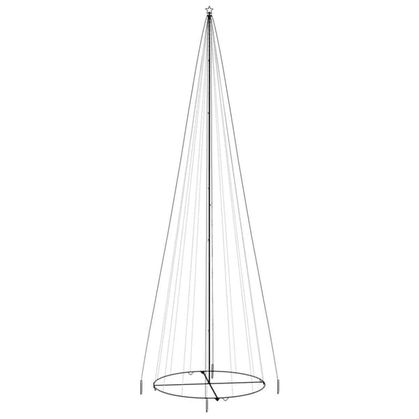 vidaXL Julgranskon blå 1134 lysdioder 230x800 cm