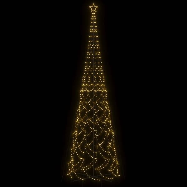 vidaXL Julgranskon varmvit 3000 LEDs 230x800 cm