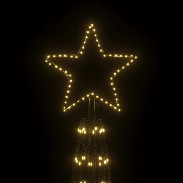 vidaXL Julgranskon varmvit 3000 LEDs 230x800 cm
