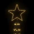 Miniatyrbild 6 av 11: vidaXL Julgranskon varmvit 3000 LEDs 230x800 cm