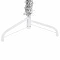 Miniatyrbild 6 av 8: vidaXL Smal halv plastgran med stativ silver 150 cm