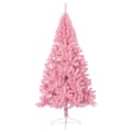 Miniatyrbild 3 av 9: vidaXL Halv plastgran med stativ rosa 210 cm PVC