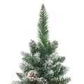 Miniatyrbild 3 av 8: vidaXL Smal plastgran med fot 120 cm PVC