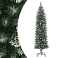 Miniatyrbild 1 av 8: vidaXL Smal plastgran med fot 120 cm PVC