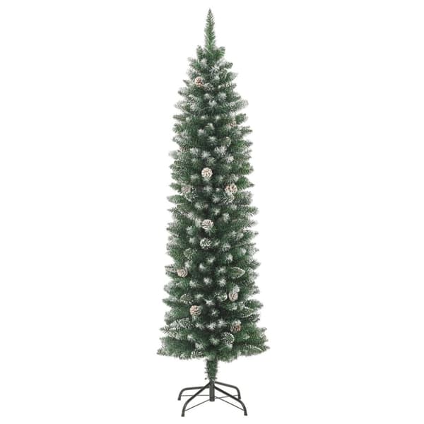 vidaXL Smal plastgran med fot 240 cm PVC