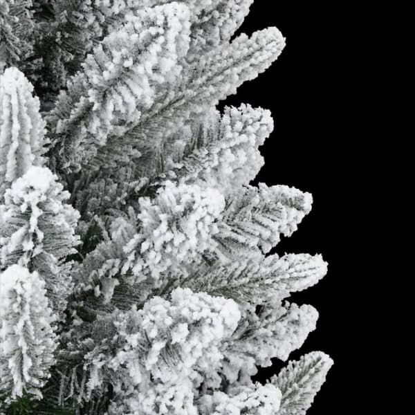 vidaXL Plastgran med snö 210 cm PVC&PE