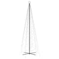 Pikkukuva 4 / 11: vidaXL Kartio joulukuusi 1400 sinistä LED-valoa 160x500 cm