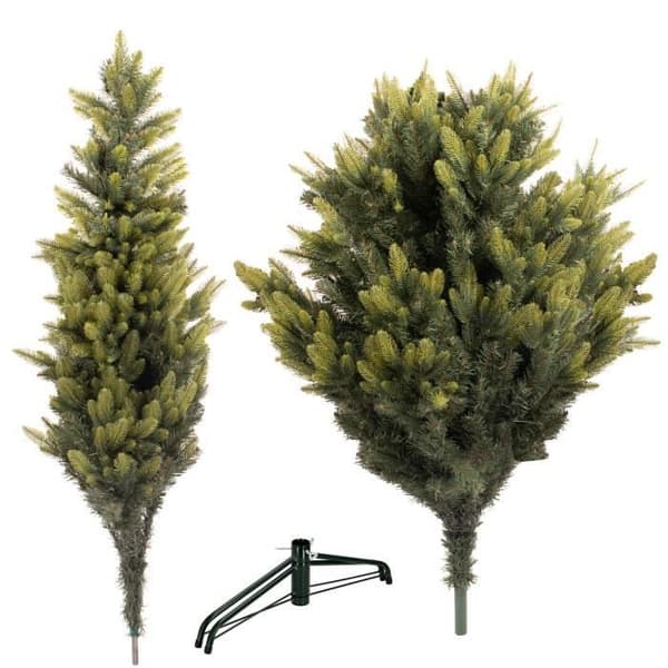Konstgjord julgran - SPRINGOS - DELUXE - 220 cm - 3D Gran - Stöd ingår