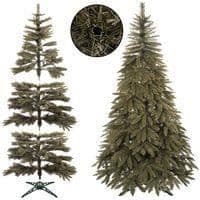 Konstgjord julgran - SPRINGOS - Kaukasisk gran - 250 cm - Grön - Stativ ingår