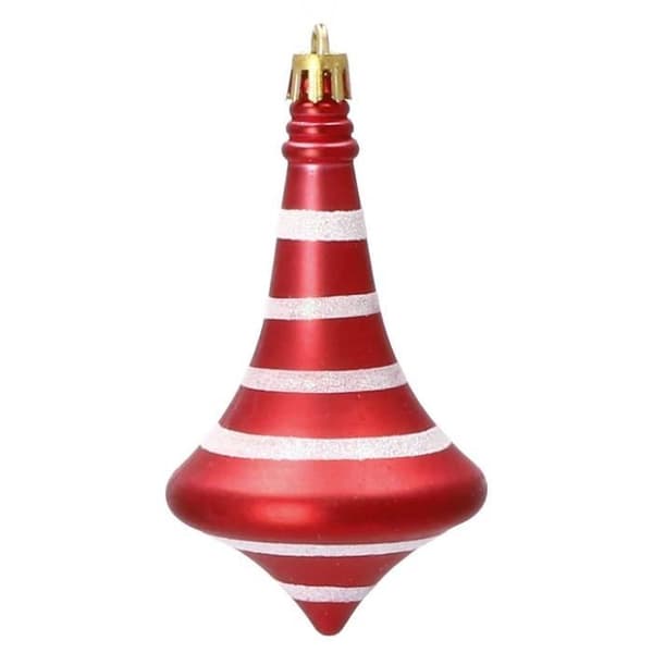 SPRINGOS® Julgranskula Julgranskula 153 delar Okrossbar träddekoration, olika former - röd