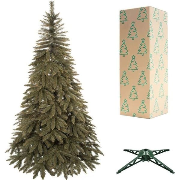 Konstgjord julgran - SPRINGOS - 220 cm - PVC - Inomhus - Klassisk