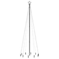 Pikkukuva 3 / 10: vidaXL Joulukuusi piikillä 310 sinistä LED-valoa 300 cm