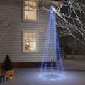 Pikkukuva 1 / 10: vidaXL Joulukuusi piikillä 310 sinistä LED-valoa 300 cm