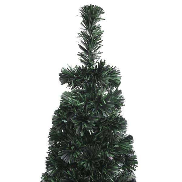 vidaXL Smal plastgran med fot 240 cm fiberoptik