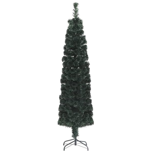 vidaXL Smal plastgran med fot 240 cm fiberoptik