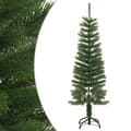 Miniatyrbillede 1 af 8: vidaXL kunstigt smalt juletræ med juletræsfod 120 cm PE