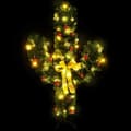 Pikkukuva 3 / 9: vidaXL Joulukaktus telineellä ja LED-valoilla vihreä 210 cm PVC