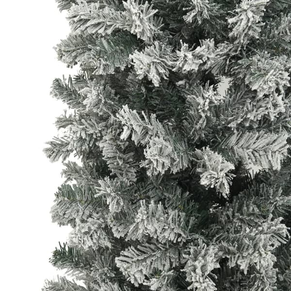 vidaXL juleguirlande med sne buefacon 240 cm