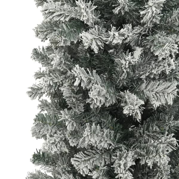 vidaXL Joulukuusikaari lumihuurteella 270 cm