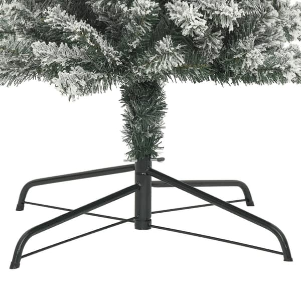 vidaXL Joulukuusikaari lumihuurteella 270 cm