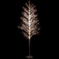 Pikkukuva 3 / 8: vidaXL Valkoinen LED-koivu lämmin valkoinen 672 LED-valoa 400 cm