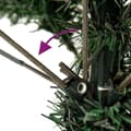 Miniatyrbillede 3 af 9: vidaXL kunstigt juletræ med juletræsfod 180 cm PVC