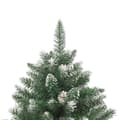 Miniatyrbillede 4 af 9: vidaXL kunstigt juletræ med juletræsfod 180 cm PVC