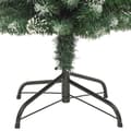 Miniatyrbillede 6 af 8: vidaXL kunstigt smalt juletræ med juletræsfod 180 cm PVC