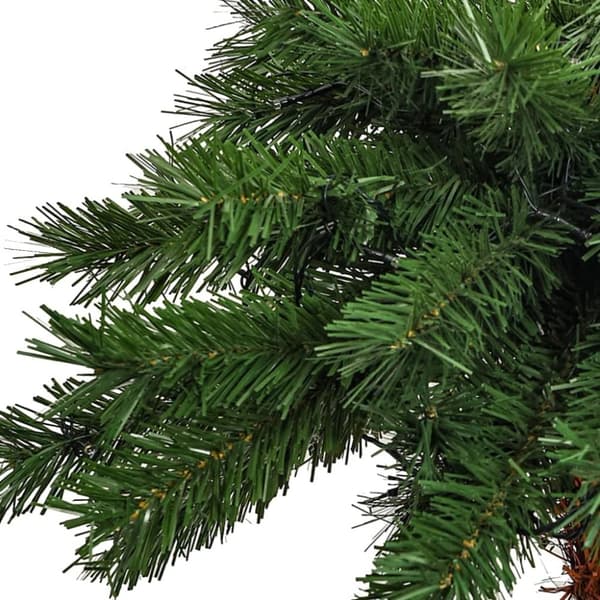 vidaXL juletræ med LED-lys 210 cm