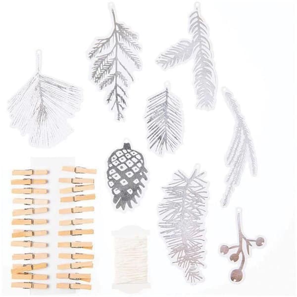 Silverskogsjulgirlang - 24 stycken