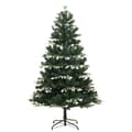 Miniatyrbillede 2 af 9: vidaXL kunstigt juletræ med sne 180 cm hængslet