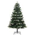 Pikkukuva 2 / 9: vidaXL Tekojoulukuusi saranoilla ja lumihuurteella 240 cm