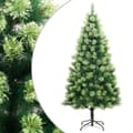 Pikkukuva 1 / 9: vidaXL Tekojoulukuusi saranoilla ja jalustalla 210 cm
