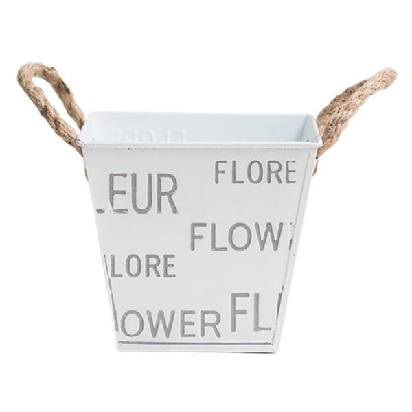 Blomsterkurvholder i jern