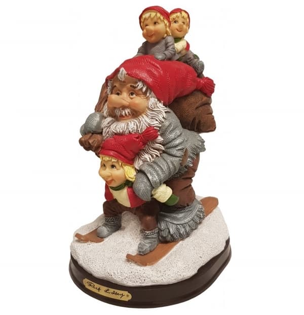 Santa on Skis, Large - Rolf Lidberg