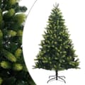 Pikkukuva 1 / 9: vidaXL Tekojoulukuusi saranoilla ja jalustalla 120 cm